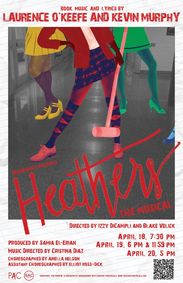 Heathers: The Musical show poster