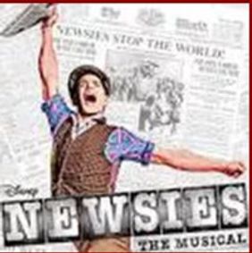Newsies show poster