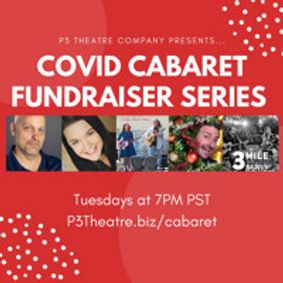 P3 Theatre Cabaret Fundraising Series show poster