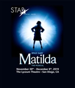 Matilda The Musical show poster