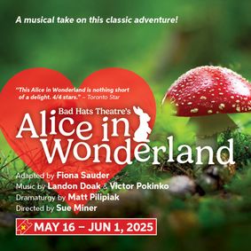 Alice In Wonderland show poster