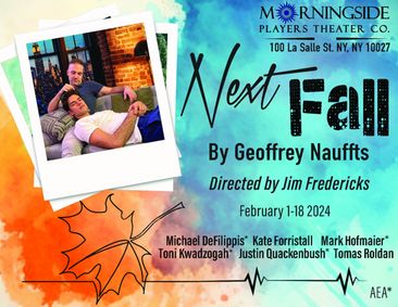 NEXT FALL show poster