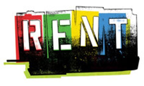RENT show poster