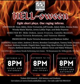 Hell-oween show poster