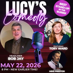 Lucy's Comedy show poster