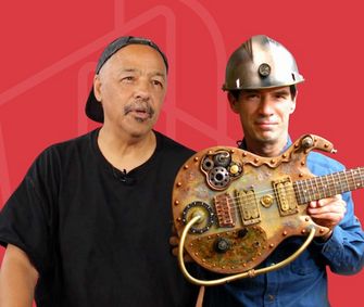 Composers Chuck Jonkey & Stephen James Taylor Present a Sci-Fi Sound Bath at Sierra Madre Playhouse, 2/13 show poster