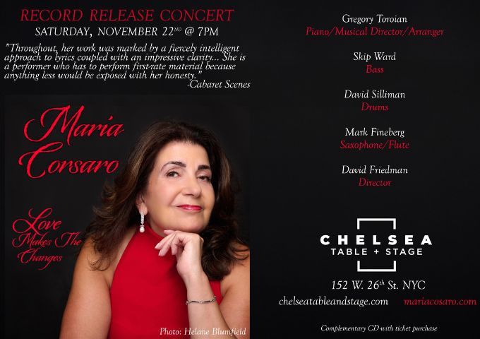 Maria Corsaro: Love Makes the Changes