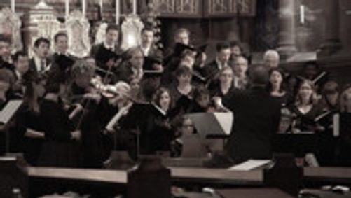 Choral Arts Philadelphia Bach@7 The Lord is my Shepherd show poster