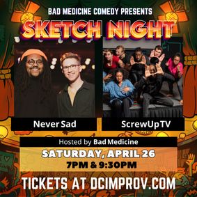 Sketch Night - A Sketch Comedy Showcase show poster
