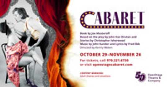 Cabaret show poster