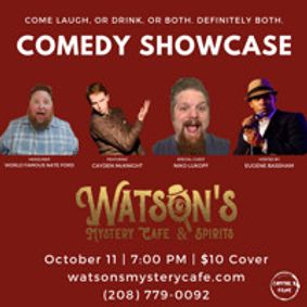 Comedy Showcase show poster