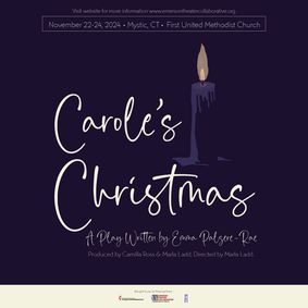 Carole's Christmas show poster