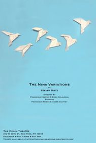 The Nina Variations show poster
