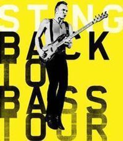 STING: BACK TO BASS EUROPEAN TOUR 2012 show poster