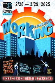 Working — A Musical show poster