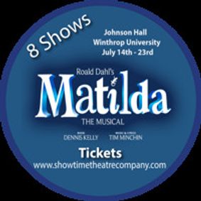 Matilda The Musical show poster