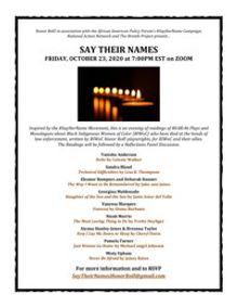 Say Their Names show poster