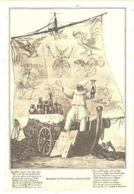 Pulcinella sur la lune show poster