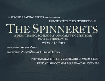 The Spinnerets Staged Reading Series show poster