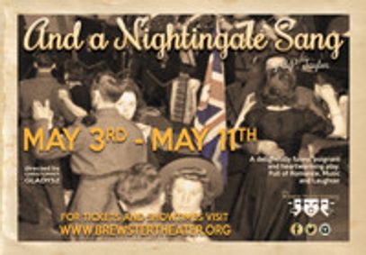 And a Nightingale Sang show poster