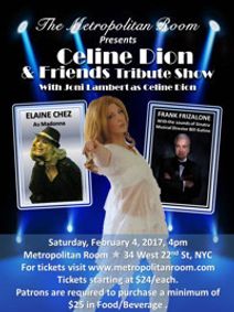 Celine Dion & Friends Tribute Show show poster