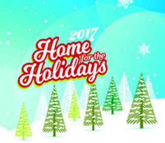 Home for the Holidays 2017 show poster
