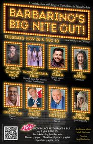 Barbarino's Big Nite Out! show poster