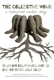 The Collective Womb show poster