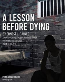 A Lesson Before Dying show poster