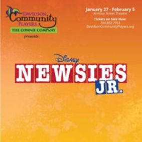 Newsies, JR show poster