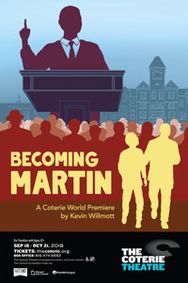 Becoming Martin show poster