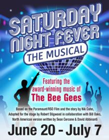Saturday Night Fever show poster