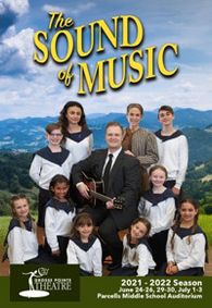 The Sound of Music, presented by Grosse Pointe Theatre, takes the stage June 24-July 3 show poster