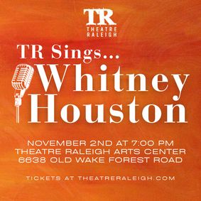 TR Sings...Whitney Houston show poster