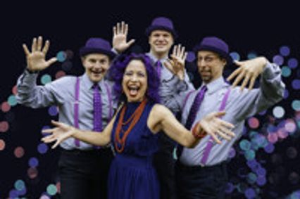 Lucy Kalantari and the Jazz Cats - “It’s the Holidays” concert show poster