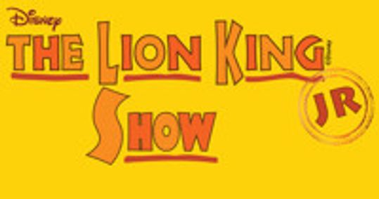 Disney's The Lion King JR. show poster