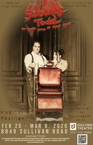 Sweeney Todd: The Demon Barber of Fleet Street show poster