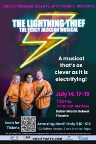 The Lightning Thief: The Percy Jackson Musical show poster