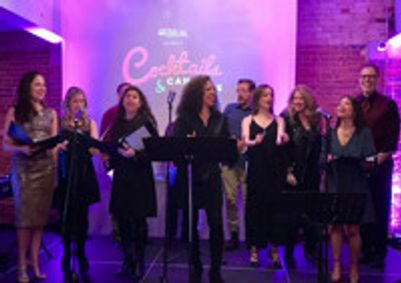 Cocktails & Candy Canes show poster