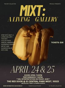 MIXT: A Living Gallery show poster