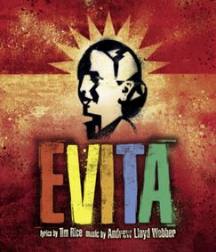 Evita show poster