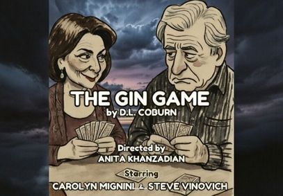 THE GIN GAME by D.L.Coburn show poster