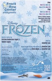 Frozen Jr. show poster