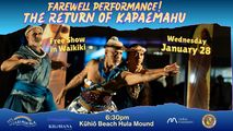 Farewell Performance - The Return of Kapaemahu in Hawaii