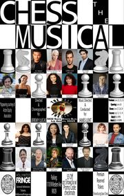 CHESS, the Musical show poster