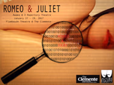 Romeo and Juliet show poster
