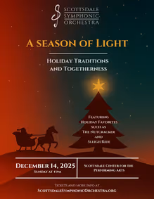 Scottsdale Symphonic Orchestra Presents: A Season of Light show poster