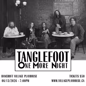 TANGLEFOOT show poster