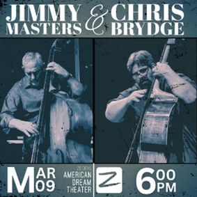 Jimmy Masters & Chris Brydge Bass Duo show poster