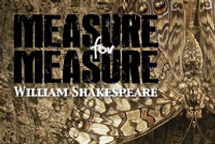 From the Lantern Archives: MEASURE FOR MEASURE show poster